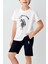 U.s. Polo Assn Erkek Çocuk Beyaz Bermuda Takım 2