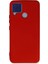 Realme C15 Kılıf Nano Içi Kadife Silikon - Kırmızı Ferrg 1