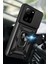 Xiaomi Mi 13T Pro Kılıf Pars Lens Yüzüklü Silikon - Lacivert Ferrg 2