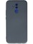 Huawei Mate 20 Lite Kılıf Nano Içi Kadife Silikon - Gri Ynsmr 1