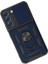 Samsung Galaxy S22 Kılıf Pars Lens Yüzüklü Silikon - Lacivert Ynsmr 3