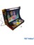 4khd 3D Pandora 9800 Arcade Oyunlu Taşınabilir Pandora Masaüstü Kabinli 22INÇ Atari Makinası 3