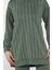 Bisiklet Yaka Taşlı Tesettür Tunik Pantolon Ikili Takım P-00016547 4