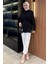 Kadın Ön Büzgü Detaylı Bel Bağlamalı Tesettür Tunik P-00016783 1