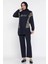 Leopar Desenli Büyük Beden Tunik Pantolon Tesettür Ikili Takım P-00016552 2