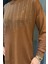 Büyük Beden Taşlı Tesettür Tunik Pantolon Ikili Takım P-00016524 3