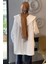 Yaka Taş Detaylı Oversize Tesettür Tunik P-00016426 4