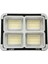 CT-4698 Güneş Enerjili Solar 200W Watt LED Projektör Taşınabilir Sarı Beyaz ve Çakar Işık Lamba 2