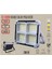 CT-4698 Güneş Enerjili Solar 200W Watt LED Projektör Taşınabilir Sarı Beyaz ve Çakar Işık Lamba 5