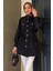 Kadın Kabartma Desenli Kuşak Detaylı Tesettür Gömlek Tunik P-00016352 1