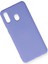 Samsung Galaxy A20 Kılıf Nano Içi Kadife Silikon - Lila Ynsmr 2