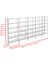 6 Katlı 5'li Galvaniz Çelik Raf - Depo, Arşiv, Kiler, Dosya, Market Rafı - 43x60 cm-300 cm-1.50 mm 3