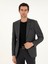Erkek Antrasit Slim Fit Yün Karışımlı Ceket 50292488-VR006 1