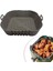 Renkli Isıya Dayanıklı Yıkanılabilir Silikon Fırın Airfryer Kare Model Pişirme Matı 20 cm 1