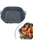 Renkli Isıya Dayanıklı Yıkanılabilir Silikon Fırın Airfryer Kare Model Pişirme Matı 20 cm 4