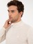 Erkek Bej Slim Fit Yarım Balıkçı Basic Triko Kazak 50257711-VR011 1