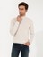 Erkek Bej Slim Fit Yarım Balıkçı Basic Triko Kazak 50257711-VR011 4