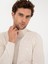 Erkek Bej Slim Fit Balıkçı Yaka Basic Triko Kazak 50257269-VR011 1