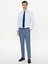 Erkek Açık Mavi Slim Fit Uzun Kollu Basic Gömlek 50250885-VR003 5