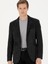 Erkek Antrasit Slim Fit Yün Karışımlı Spor Ceket 50272721-VR006 1