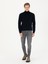 Erkek Lacivert Slim Fit Balıkçı Yaka Basic Triko Kazak 50270164-VR033 4