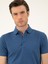 Erkek Indigo Slim Fit Polo Yaka Merserize T-Shirt 50284769-VR028 2