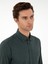 Erkek Koyu Yeşil Slim Fit Uzun Kollu Gömlek 50291698-VR079 2