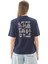 TB0A67ZF4511 Timberland Tımberfresh Back And Front Graphıc Short Kadın T-Shirt Lacivert 4