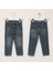 Erkek Çocuk Kot Ince Pantolon - 12382 - Mavi 1