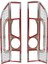 Fiat Ducato Uyumlu 2006-2013 Stop Çerçevesi 2 Parça Abs Krom Kaplama 5
