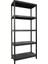 5 Katlı 43x93x215 Cm Plastik Raf - Depo, Arşiv, Kiler, Dosya, Market Rafı 3