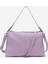 Avanos Kadın Tek Askılı El ve Omuz Çantası Gerçek Deri Lila 1