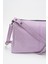Avanos Kadın Tek Askılı El ve Omuz Çantası Gerçek Deri Lila 3