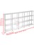 4 Katlı 5'li Galvaniz Çelik Raf - Depo, Arşiv, Kiler, Dosya, Market Rafı - 31x93 cm-100 cm-1.50 mm 3