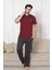 Dreamy Pamuklu Cepli Kısa Kollu Örme Erkek Pijama Takımı 1
