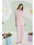 Kadın Önden Düğmeli Pijama Takımı, %100 Pamuk 2