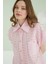 Kadın Önden Düğmeli Pijama Takımı, %100 Pamuk 3
