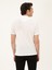 Erkek Beyaz Slim Fit Polo Yaka Merserize T-Shirt 50284769-VR013 5