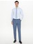 Erkek Açık Mavi Slim Fit Uzun Kollu Basic Gömlek 50250845-VR003 5