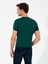 Erkek Koyu Yeşil Slim Fit Bisiklet Yaka Triko T-Shirt 50249549-VR079 5