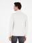 Erkek Ekru Regular Fit Pamuk Karışımlı Yarım Fermuarlı Sweatshirt 50294015-VR019 5