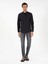 Erkek Siyah Slim Fit Uzun Kollu Gömlek 50291698-VR046 4