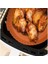 Renkli Isıya Dayanıklı Yıkanılabilir Silikon Fırın ve Airfryer Yuvarlak Pişirme Matı 20 cm 5