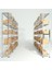 8 Katlı Galvaniz Çelik Raf - Depo, Arşiv, Kiler, Dosya, Market Rafı - 31x75 cm-200 cm-1.00 mm 2