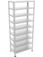 9 Katlı Galvaniz Çelik Raf - Depo, Arşiv, Kiler, Dosya, Market Rafı - 31x75 cm-150 cm-1.00 mm 2