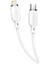 30W Type-C To Lightning Şarj Kablosu 1 M Beyaz (GL-SC02) 1