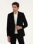Erkek Siyah Slim Fit Yün Karışımlı Ceket 50278131-VR046 1