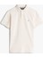 Erkek Th 1985 Regular Düz Polo T-Shirt - Ekru 5