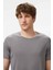 Erkek Regular Fit T-Shirt - Gri 4