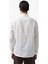 Erkek Beyaz Classic Fit Keten Gömlek W55101T.1BW 2